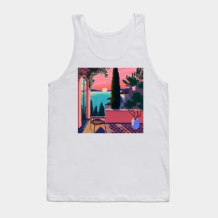 The sunset Tank Top